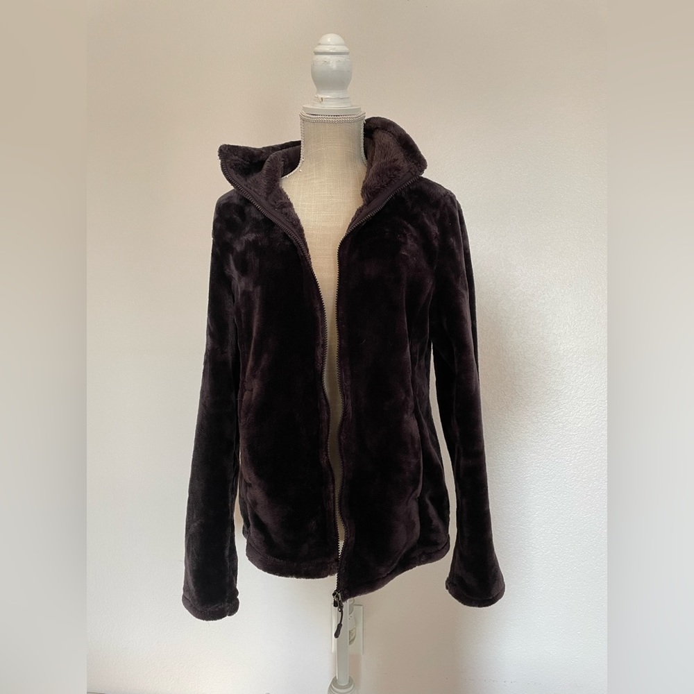 Purple fleece jacket